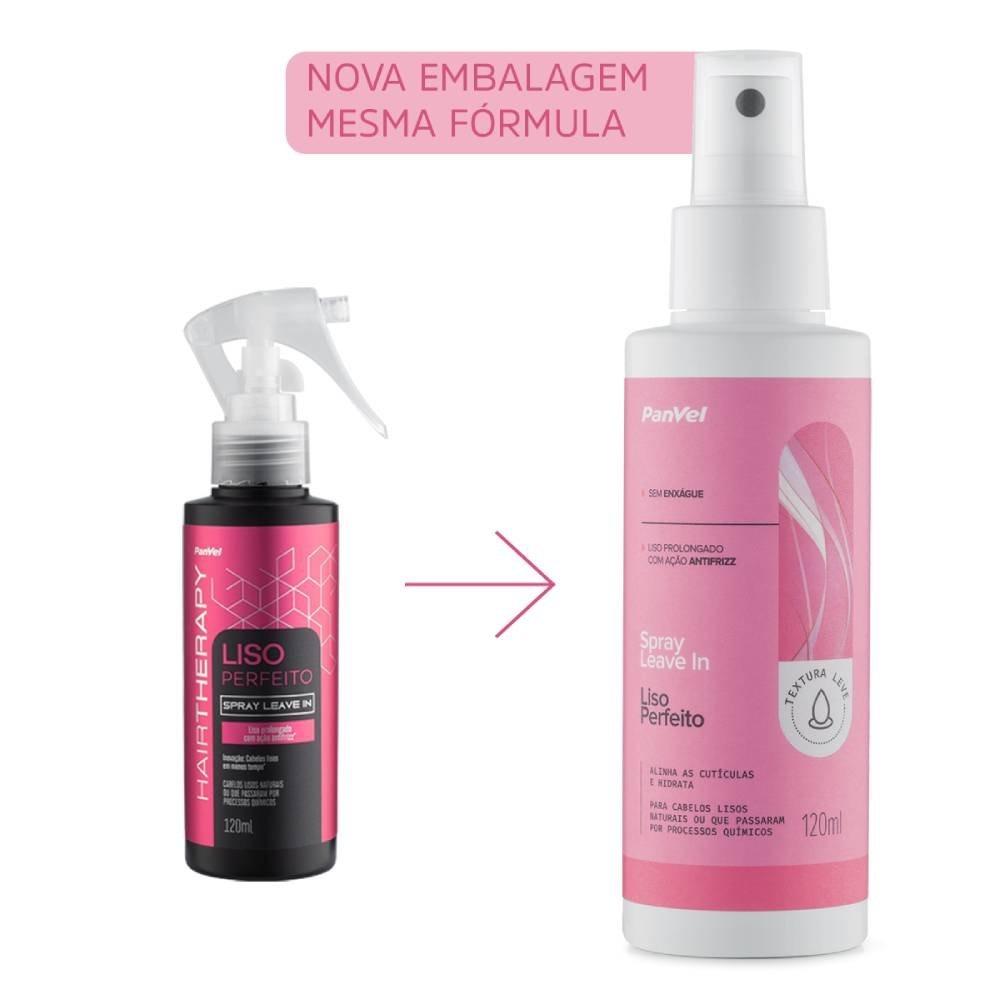 Leave-in Protetor Térmico Panvel Liso Perfeito 120ml - 2