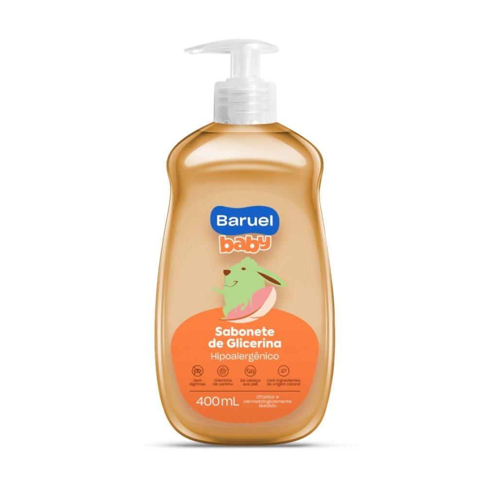 Sabonete Líquido Baruel Baby Glicerina 400ml - 1