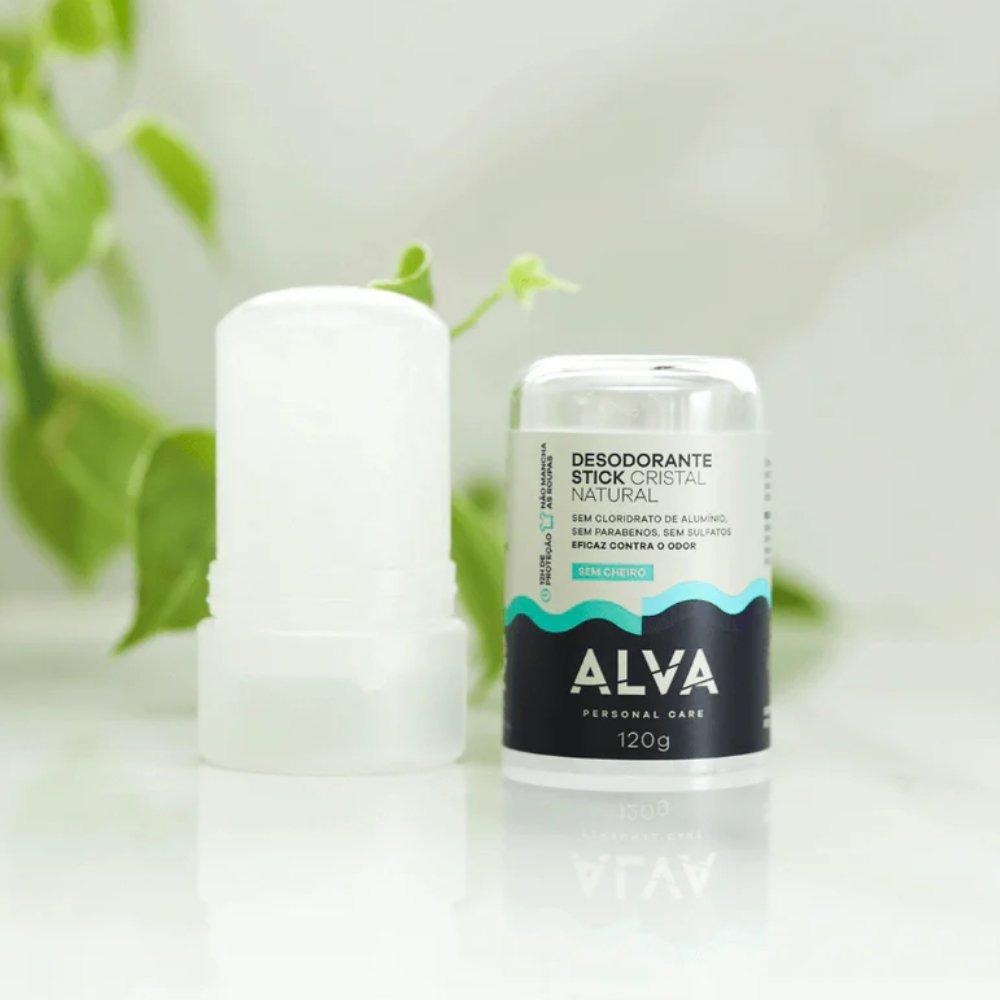 Desodorante Em Stick Alva Cristal Natural 120g - 2