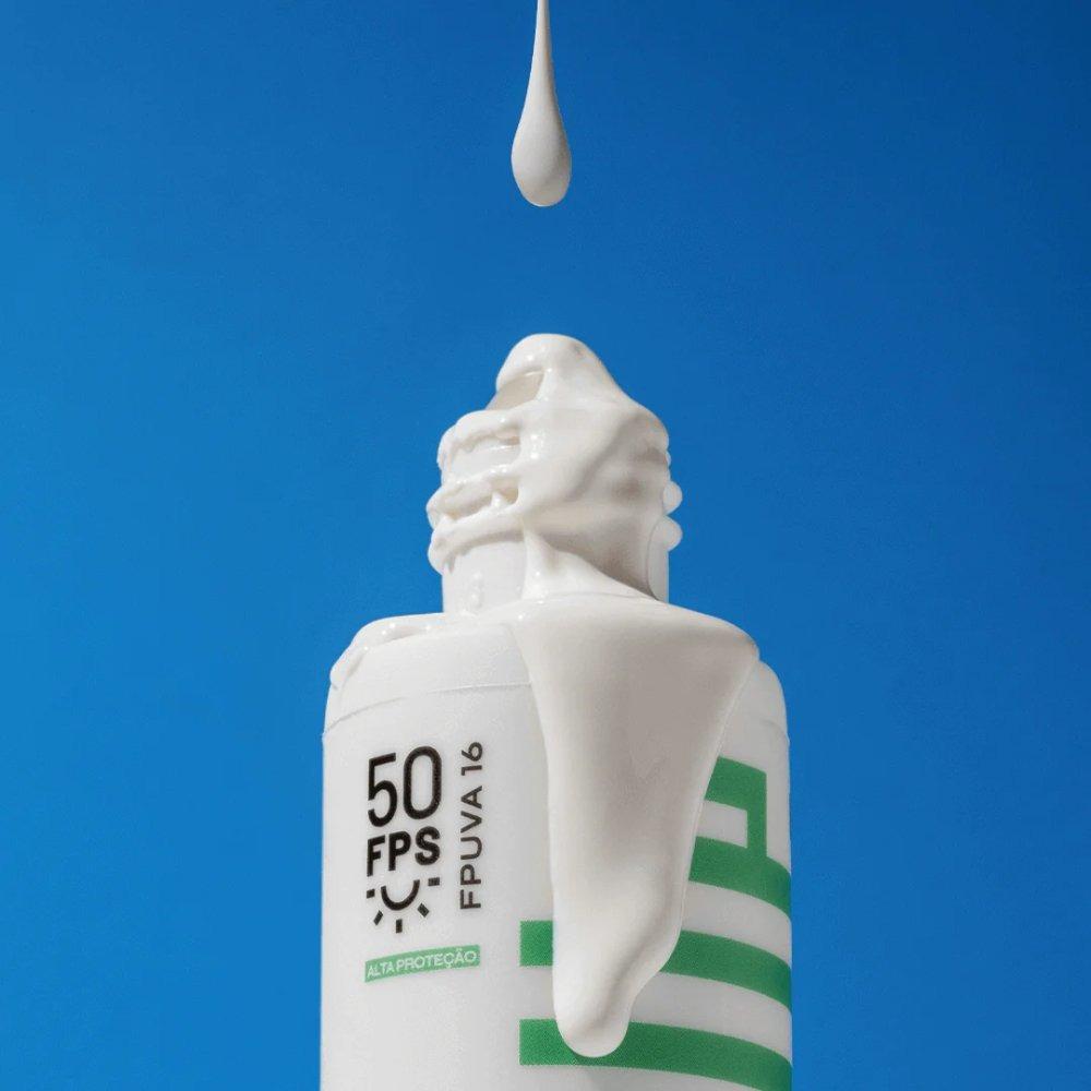 Protetor Solar Facial Mineral Ollie Fps 50 40g - 2