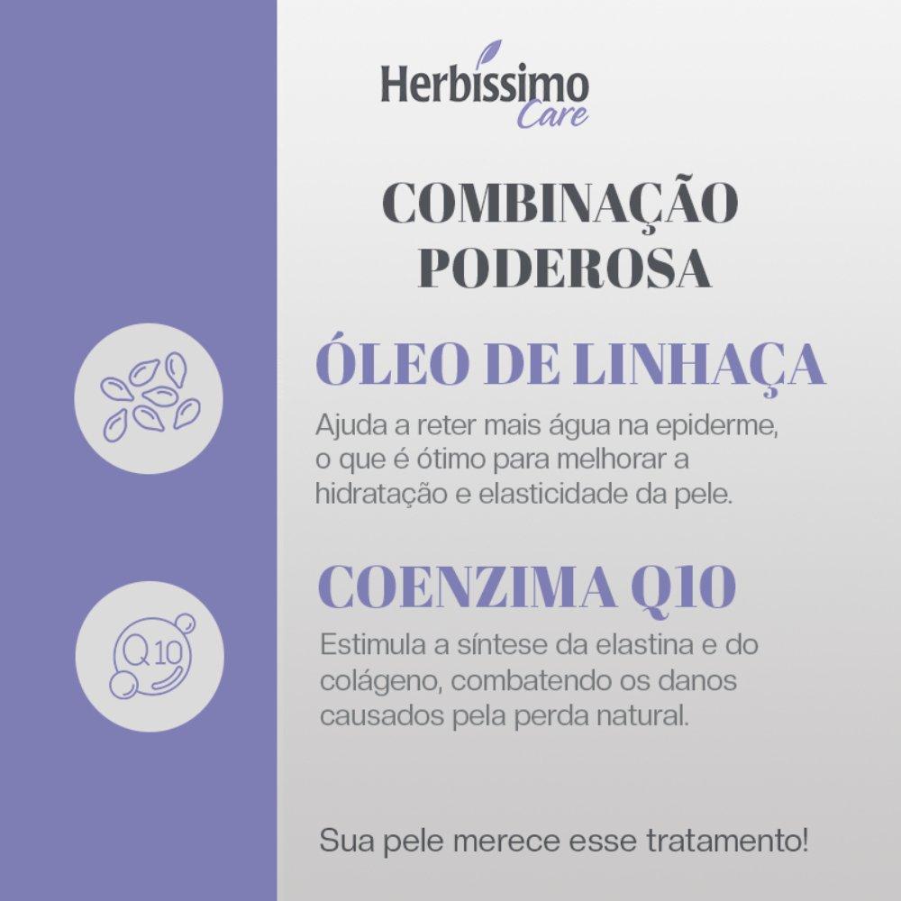 Desodorante Em Creme Herbíssimo Linhaça E Coenzima Q10 55g - 4