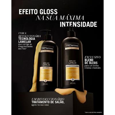 Condicionador Tresemme Brilho Lamelar 650ml