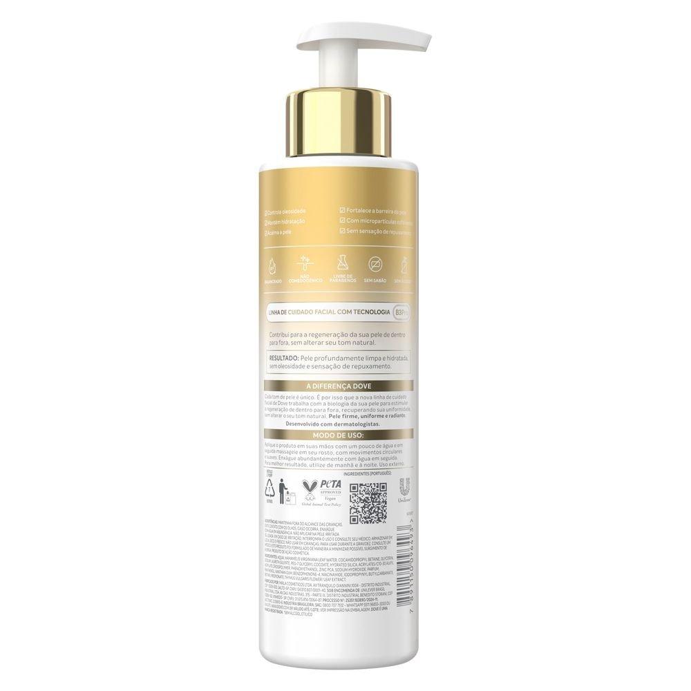 Gel De Limpeza Facial Dove Regenerative Pele Sensível E Oleosa 300ml - 2