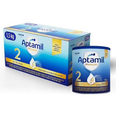 Fórmula Infantil Aptamil Premium 2 Aptabox 1,5kg 6 12 Meses