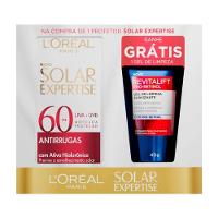 Kit Loreal Solar Expertise Protetor Solar Facial Antirrugas Fps60 40g + Gel De Limpeza 40g - 1