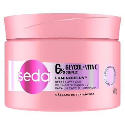 Máscara De Tratamento Seda Luminous Uv 6% Glycol + Vita C Complex 300g
