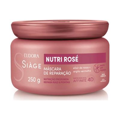 Máscara De Tratamento Eudora Siàge Nutri Rose 250g