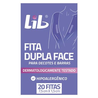 Fita Para Seios Lib Dupla Face Tamanho Único 1 Par