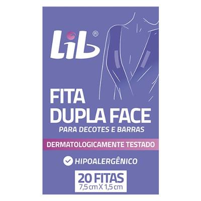 Fita Dupla Face Lib Para Decotes E Barras Tamanho Único