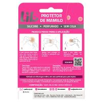 Protetor De Mamilo Lib Sem Cola Lib 1 Par Bege Tamanho Único - 2
