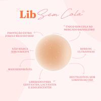 Protetor De Mamilo Lib Sem Cola Lib 1 Par Bege Tamanho Único - 4