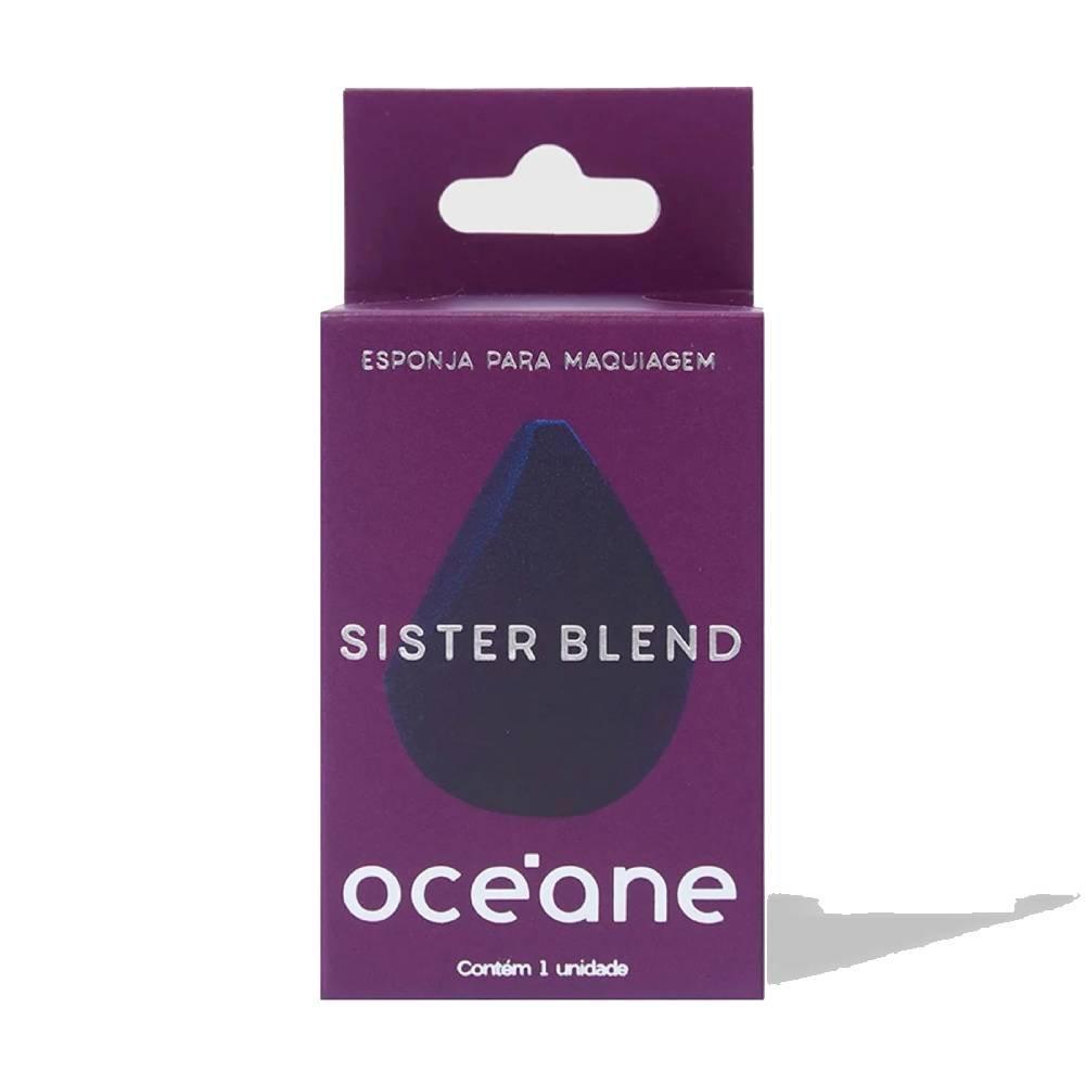 Esponja Para Maquiagem Océane Sister Blend Azul 1 Unidade - 1