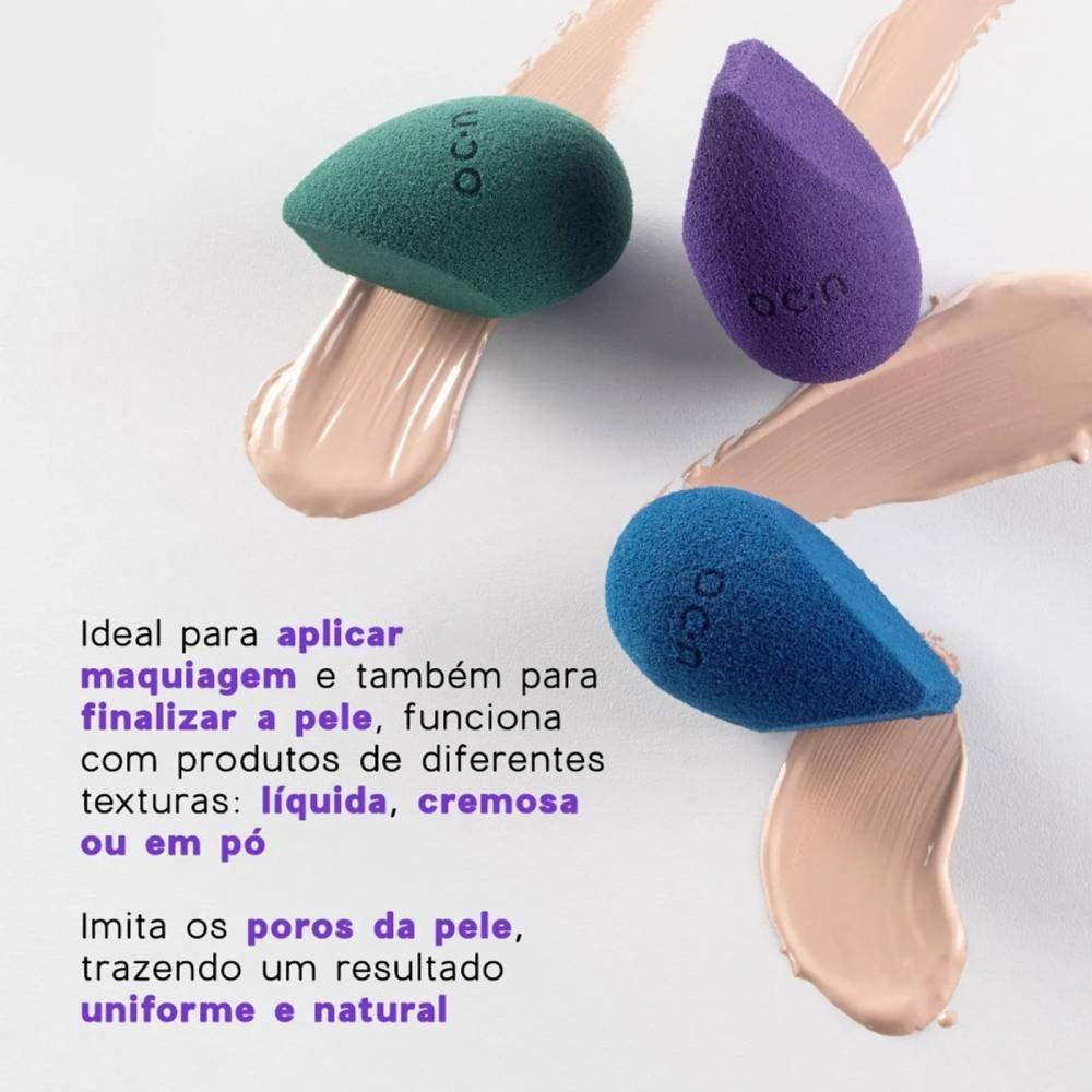Esponja Para Maquiagem Océane Sister Blend Azul 1 Unidade - 3