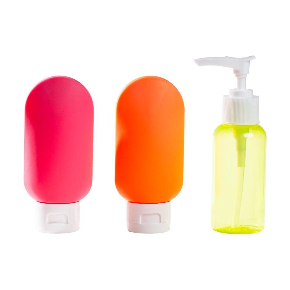 Kit De Viagem Com 2 Bisnasgas De 60ml - 1 Frasco Com Pump De 80ml E 1 Necessaire Panvel - 2