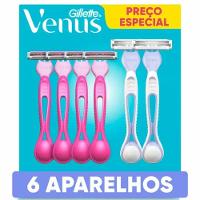 Kit Aparelho Depilatório Gillette Venus Sensitive 4 Unidades + Íntima 2 Unidades - 1