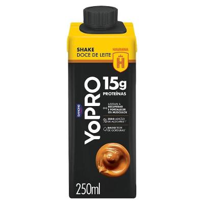 Yopro Bebida Láctea Uht Doce De Leite Havanna 15g De Proteínas 250ml