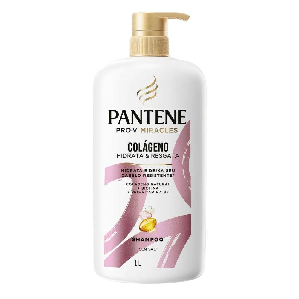 Shampoo Pantene Pro-v Miracles Colágeno Hidrata E Resgata 1l - 2