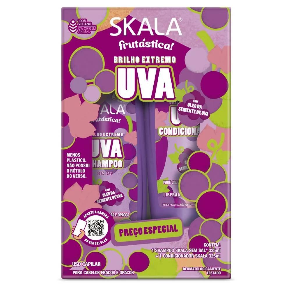 Kit Skala Uva Shampoo 325ml + Condicionador 325ml - 1