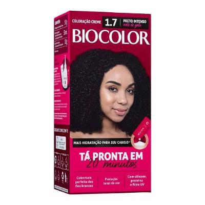Mini Kit Tinta De Cabelo Biocolor Preto Intenso Noite De Gala 1.7