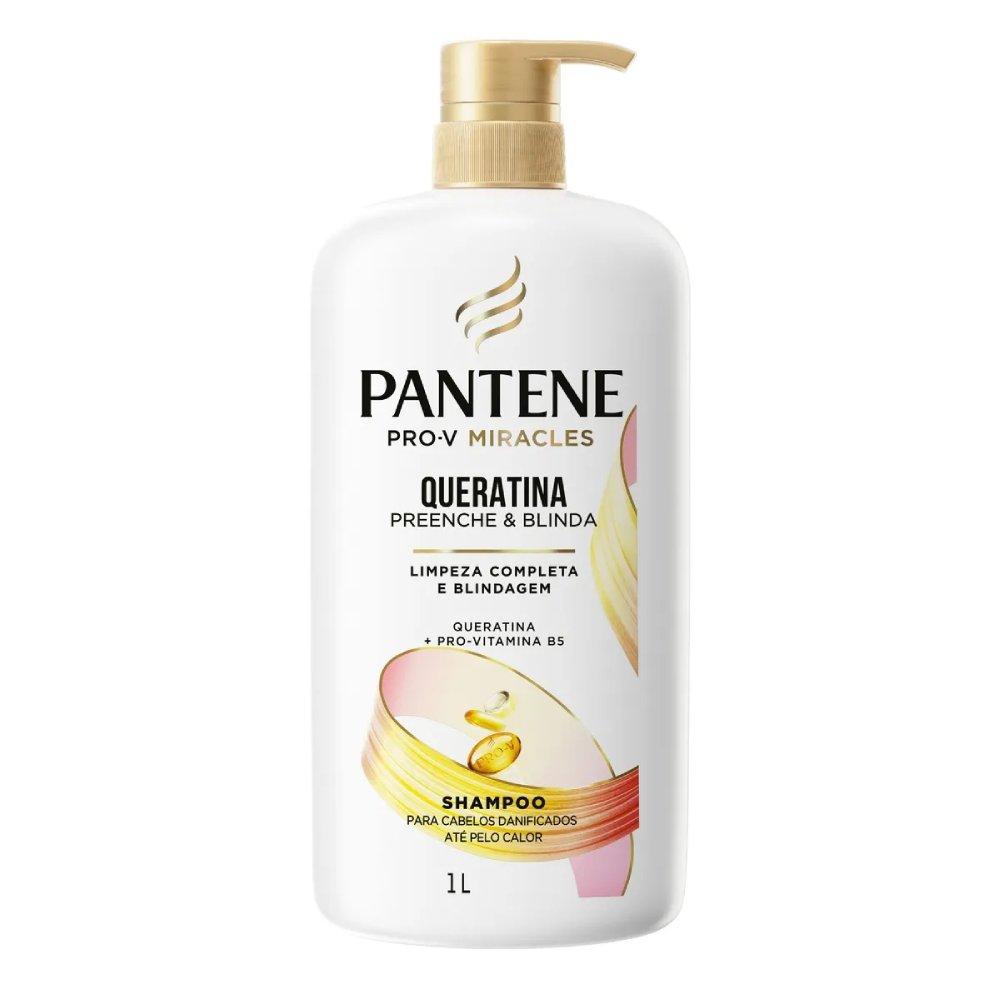 Shampoo Pantene Pro-v Miracles Queratina 1l - 2