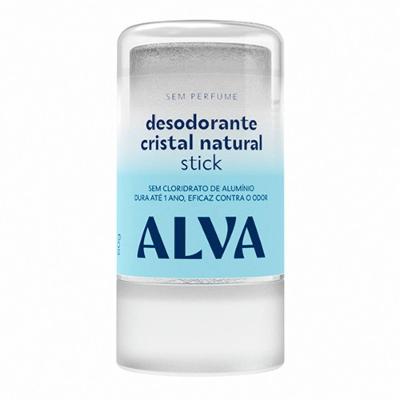 Desodorante Natural Em Barra Alva Sem Perfume 55g