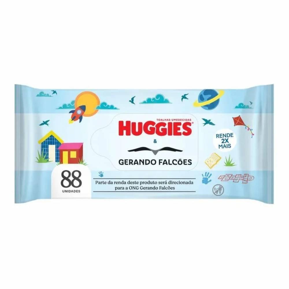 Lenços Umedecidos Huggies & Gerando Falcões 88 Unidades - 1