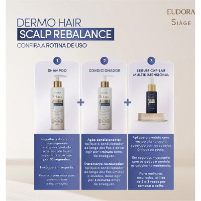 Condicionador Eudora Siàge Dermohair Scalp Rebalance 280ml