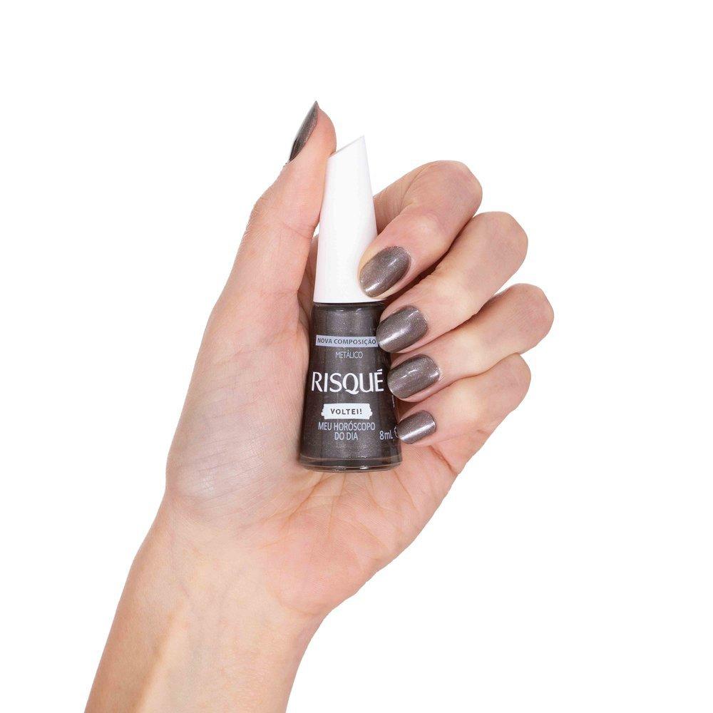 Esmalte Risqué Meu Horóscopo Do Dia Metálico 8ml - 2