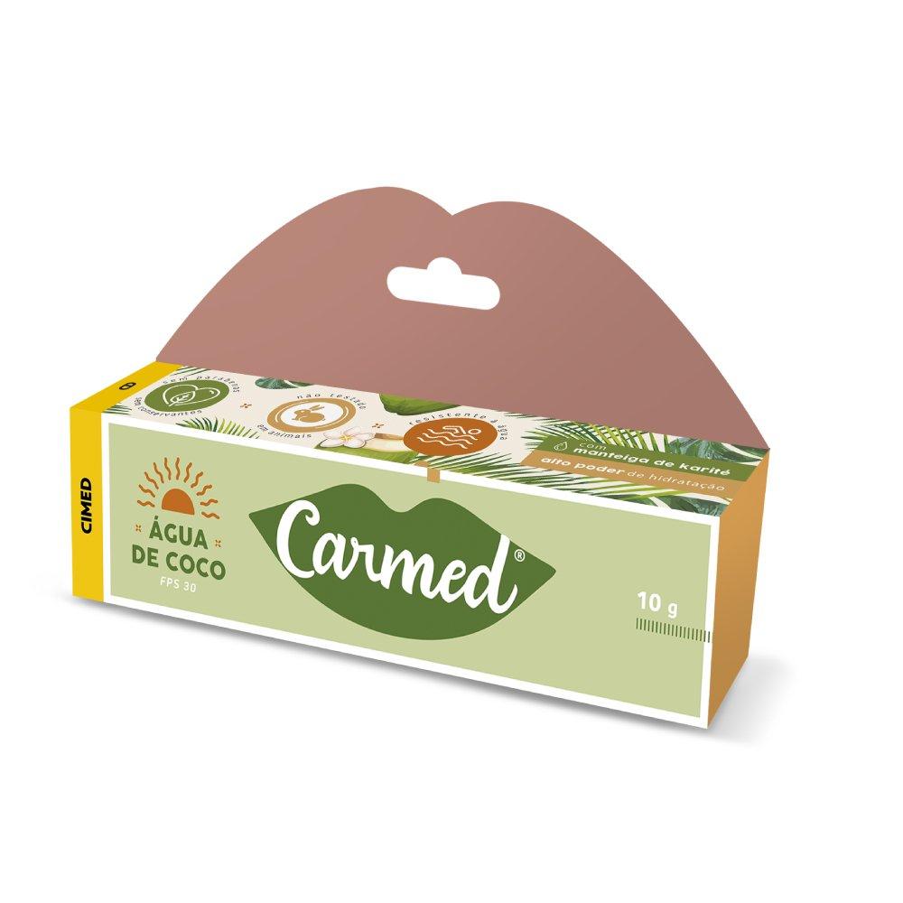 Hidratante Labial Carmed Água De Coco Fps 30 10g - 2