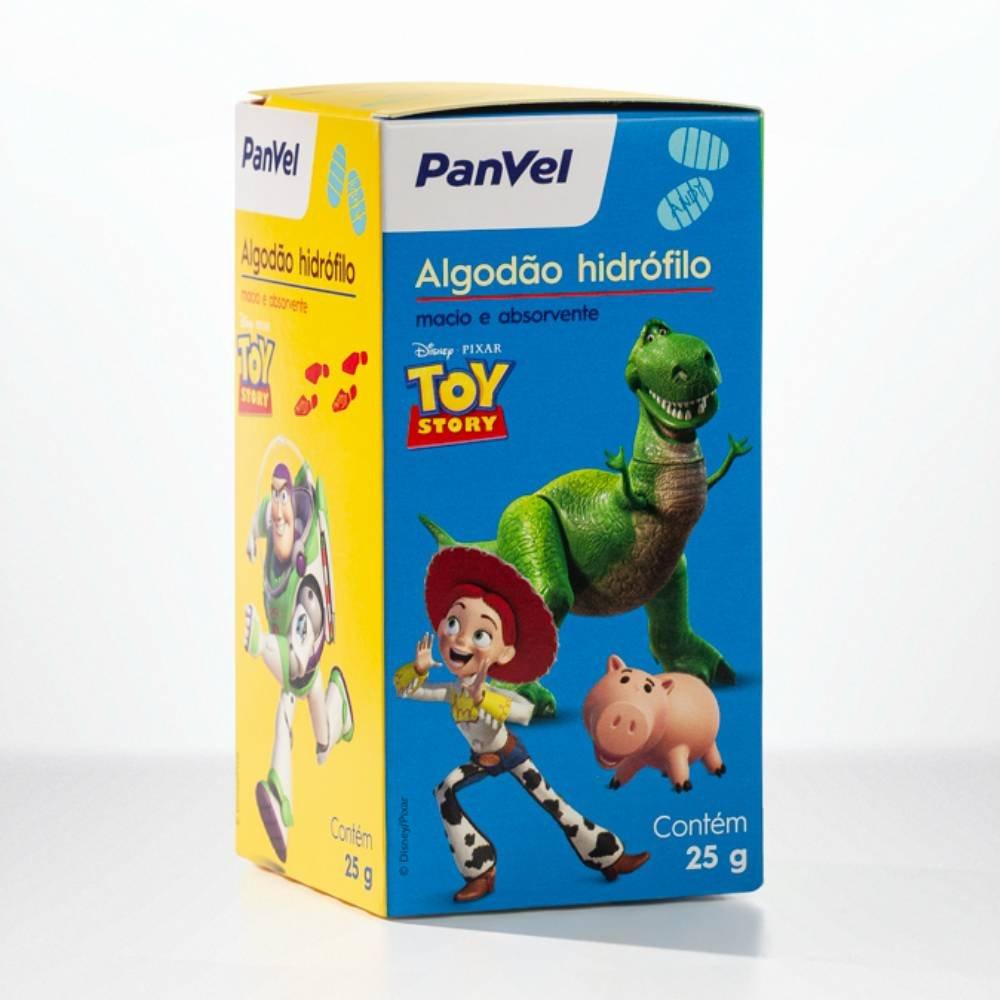 Algodão Hidrófilo Toy Story Panvel 25g - 3