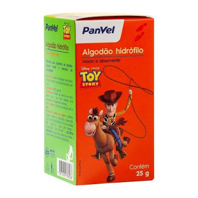 Algodão Hidrófilo Toy Story Panvel 25g
