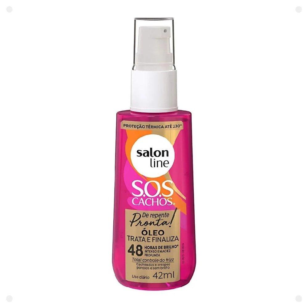 Oléo Capilar Sos Cachos Salon Line De Repente Pronta 42ml - 1