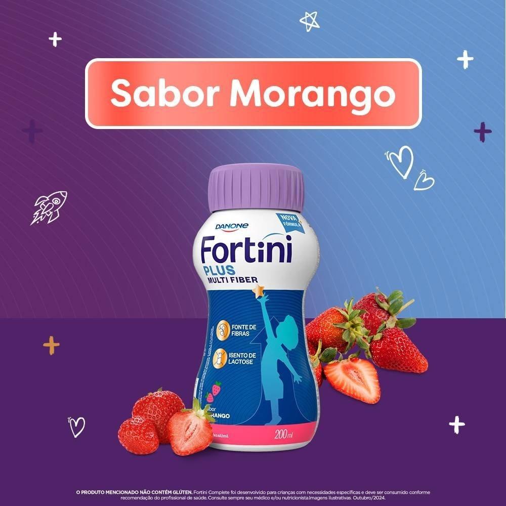 Fortini Multi Fiber Morango 200ml - 3