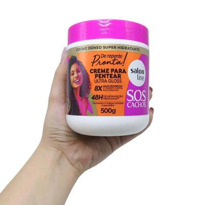 Creme Para Pentear Sos Cachos Ultra Gloss Salon Line De Repente Pronta 500g