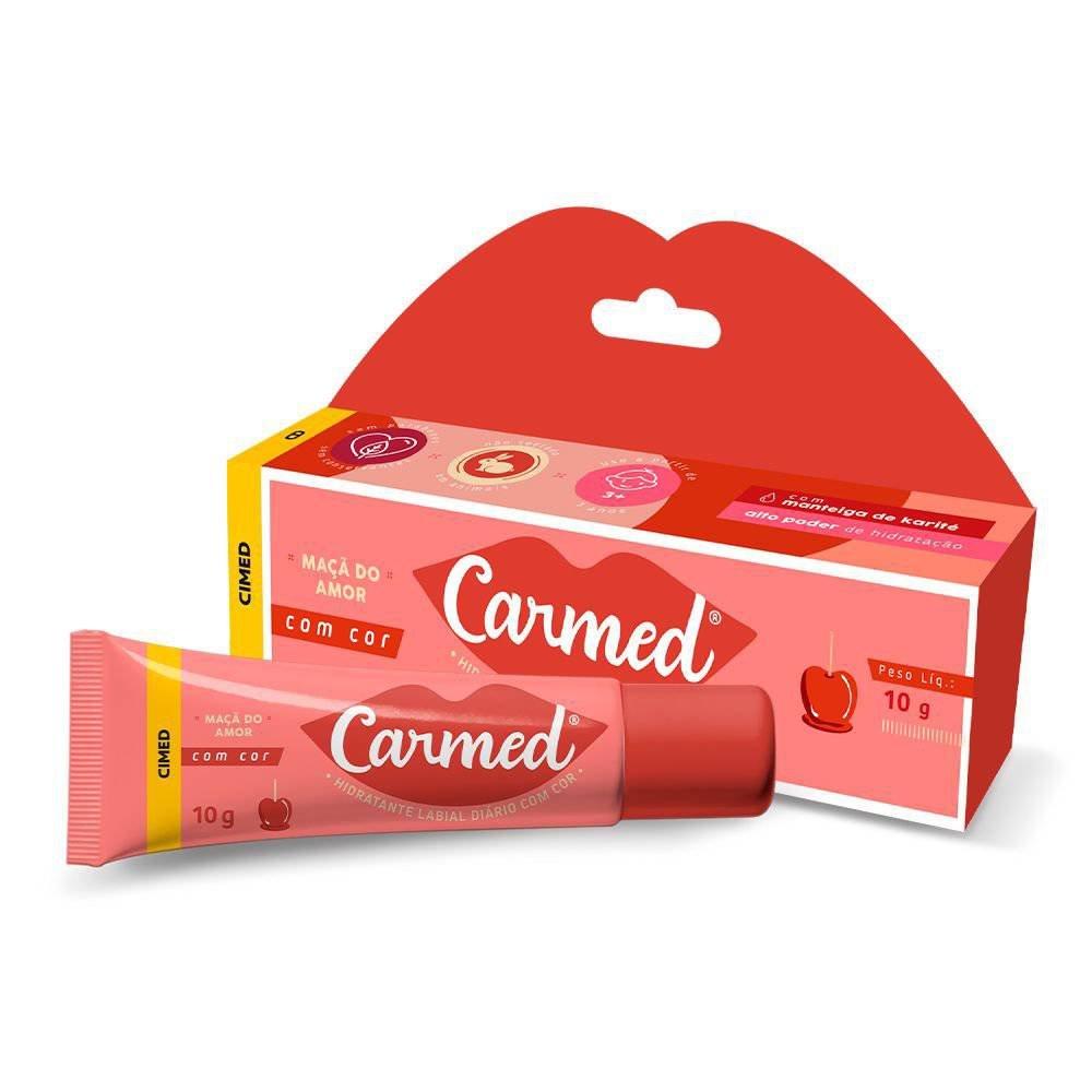 Hidratante Labial Carmed Maça Do Amor 10g - 1