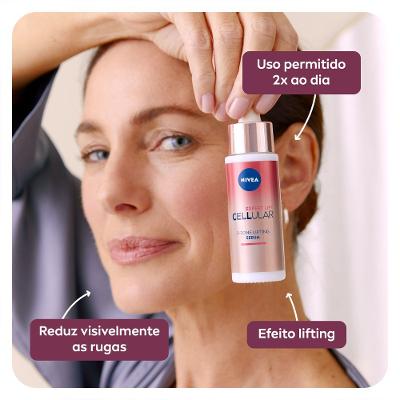 Sérum Facial Efeito Lifting Nivea Cellular Expert Lift Bakuchiol 30ml