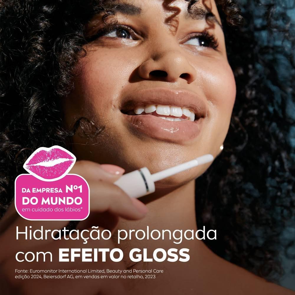 Hidratante Labial Nutritivo Nivea Lip Oil Natural Glow 5,5ml - 4