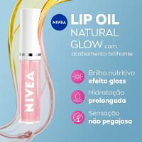 Hidratante Labial Nutritivo Nivea Lip Oil Natural Glow 5,5ml - 3