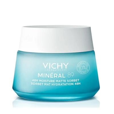 Gel Hidratante Facial Matte Sorbet Vichy Minéral 89 48h 50ml