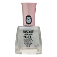 Top Coat Fixador Risqué Diamond Gel Meu Jardim Mágico Dança Das Fadas 9,5ml - 1