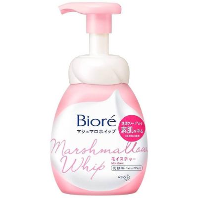 Espuma De Limpeza Facial Bioré Marshmallow Whip Moisture 150ml