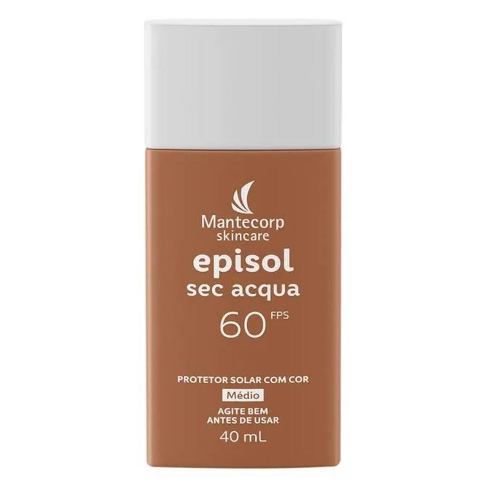 Protetor Solar Facial Episol Sec Acqua Fps 60 Médio 40ml - 2