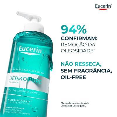 Gel De Limpeza Facial Eucerin Dermopure Clinical Gentil 400ml