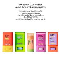 Protetor Solar Facial Stick Sallve Cor 5 Fps 90 15g - 4