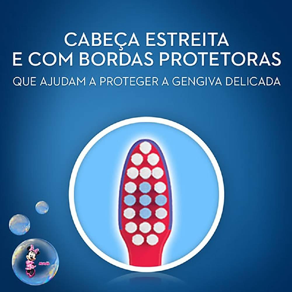 Escova Dental Oral-b Kids Mickey Com 2 Unidades - 3