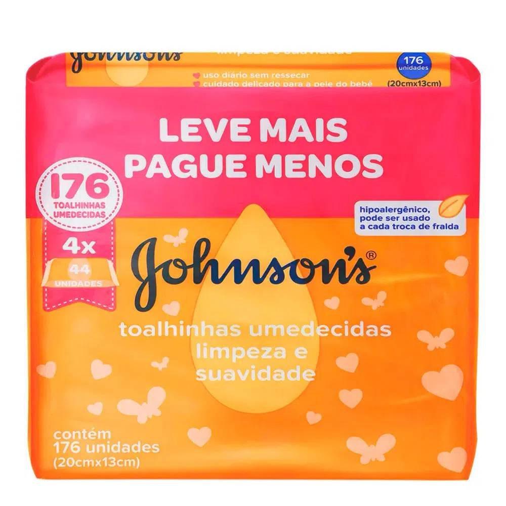 Lenços Umedecidos Johnsons Baby Limpeza E Suavidade Leve Mais Por Menos - 1