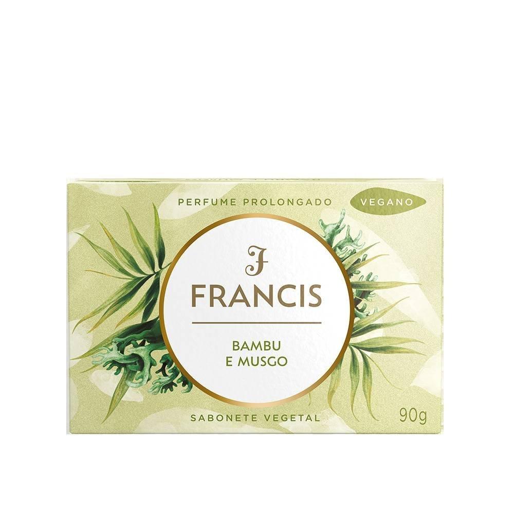 Sabonete Barra Francis Classico Bambu E Musgo 90g - 1