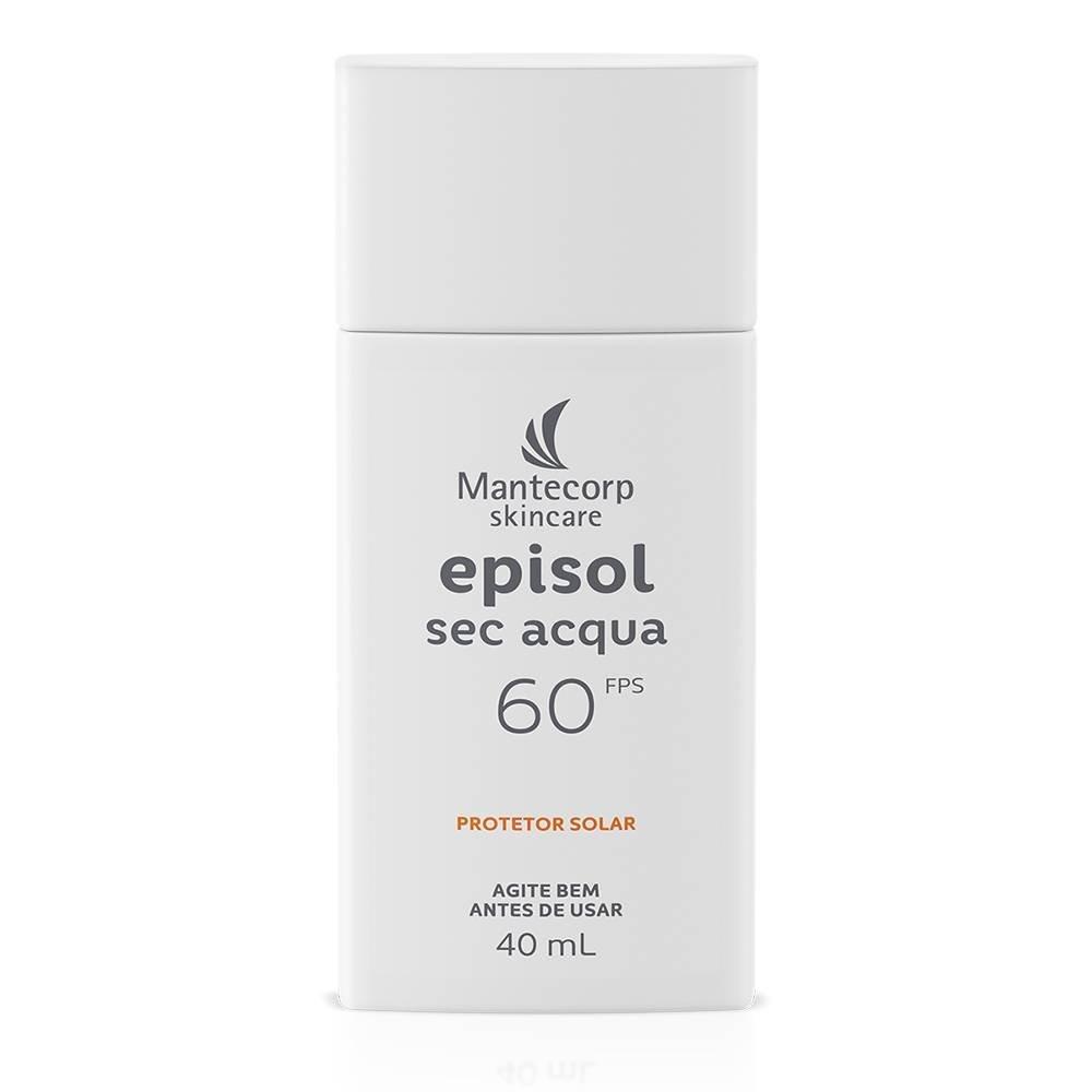 Protetor Solar Facial Episol Sec Acqua Fps 60 Sem Cor 40ml - 2