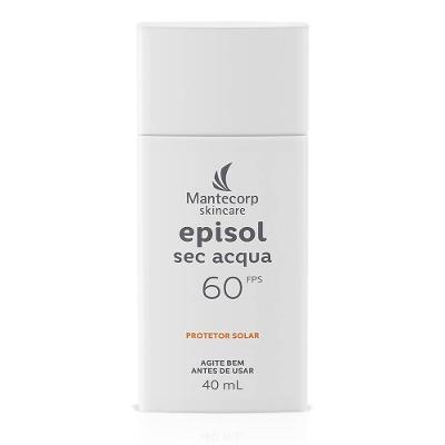 Protetor Solar Facial Episol Sec Acqua Fps 60 Sem Cor 40ml