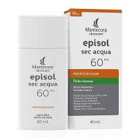 Protetor Solar Facial Episol Sec Acqua Fps 60 Sem Cor 40ml - 1